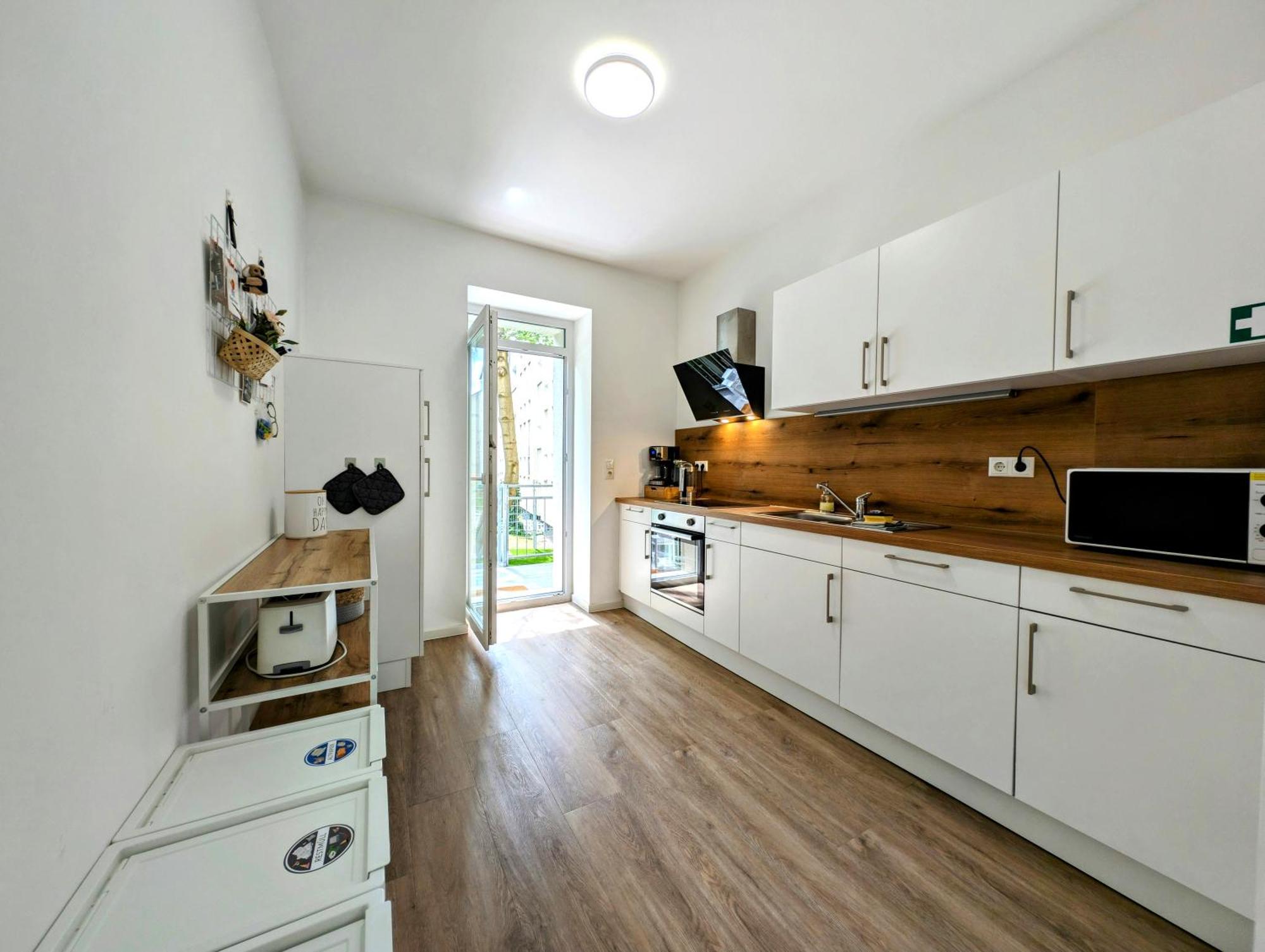 Bohnapartments - Altstadtoase - Balkon Und Garten - Wlan Erfurt Bagian luar foto