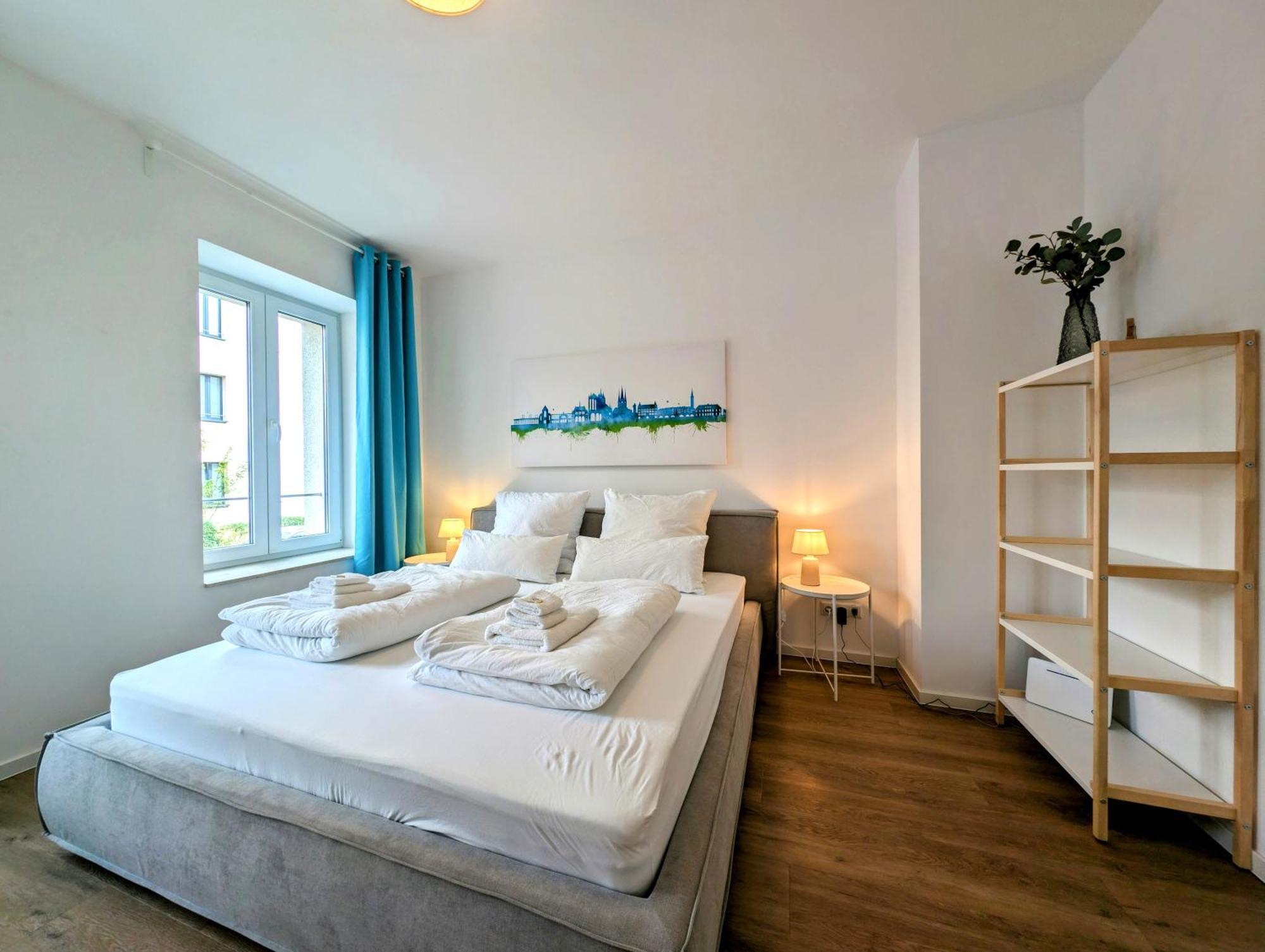Bohnapartments - Altstadtoase - Balkon Und Garten - Wlan Erfurt Bagian luar foto